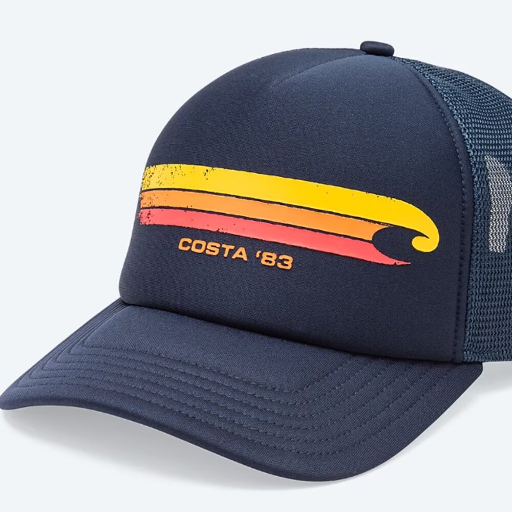 Costa Hang Loose Trucker Navy Surf Fishing  NEW - Unisex